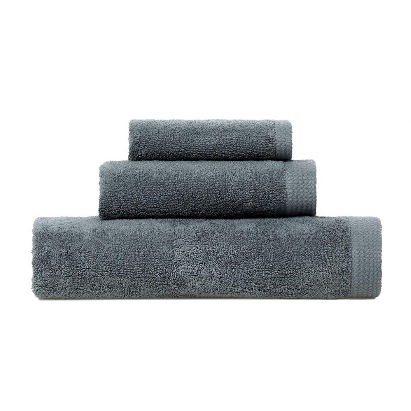 Πετσέτα Βαμβακερή Σώματος 90x150εκ. Grey Premium CRYSPO TRIO 02.108.05 (Ύφασμα: Βαμβάκι 100%, Χρώμα: Γκρι, Μέγεθος: Σώματος) - CRYSPO TRIO - 02.108.05